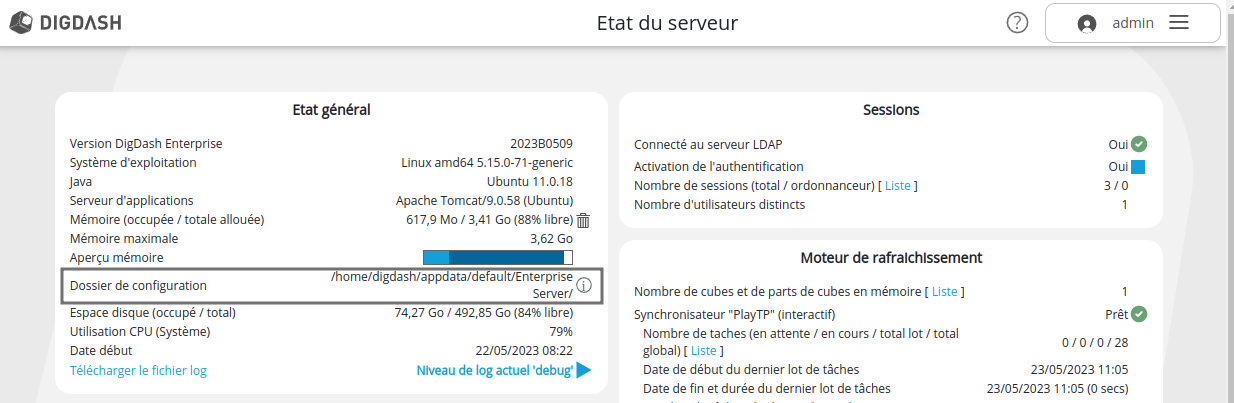 Page_etat_serveur