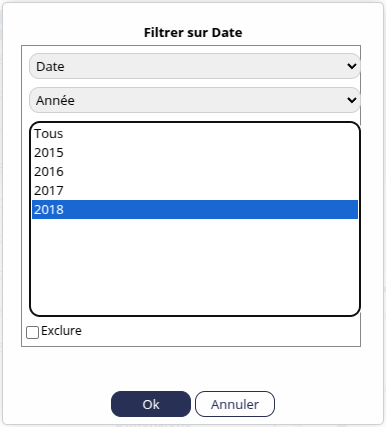Ajout filtre date