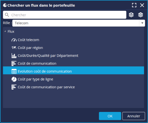 Sélection flux