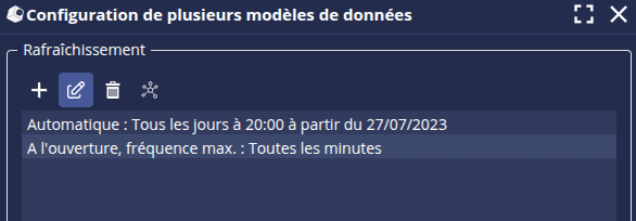 Plusieurs modèles
