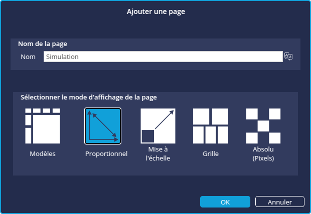 Ajout page Simulation