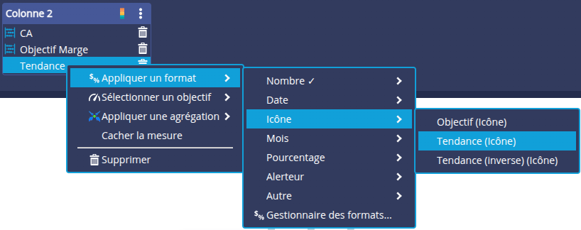Tendance (icône)
