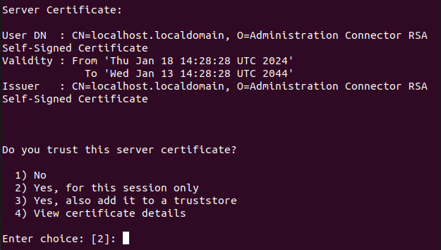 Certificat