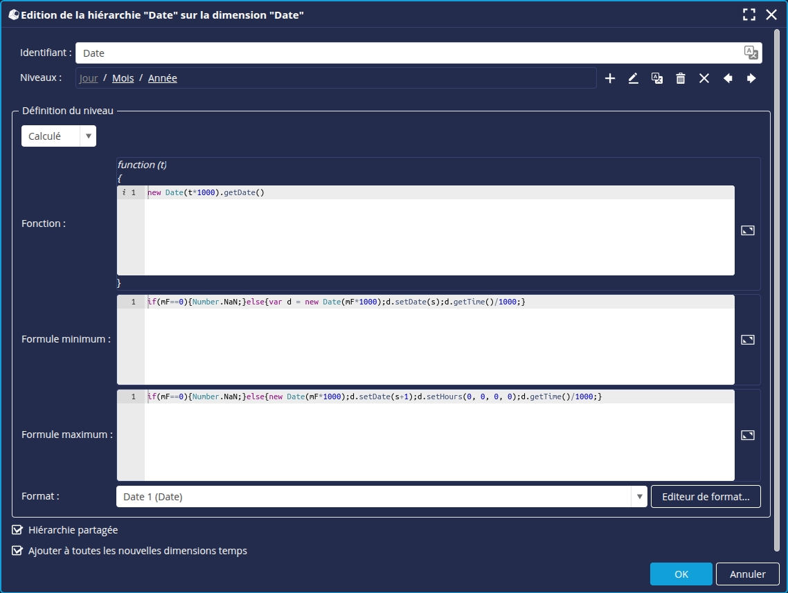 Hiérarchie calculée