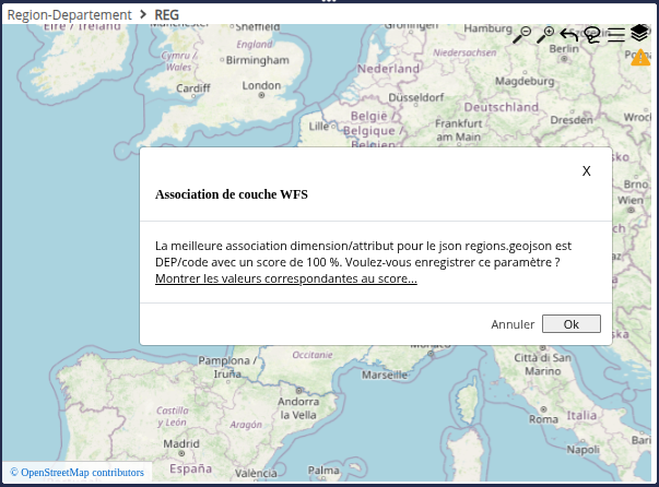 Association de couche